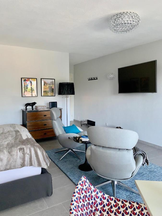 Ferienwohnung Bijou Lido Golf Ascona Exterior foto